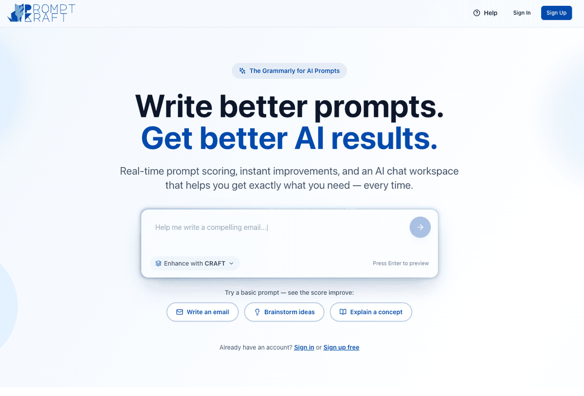 PromptKraft Screenshot